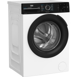 Beko b300 BM3WFT3841B machine à laver Charge avant 8 kg 1351 tr/min Blanc 2