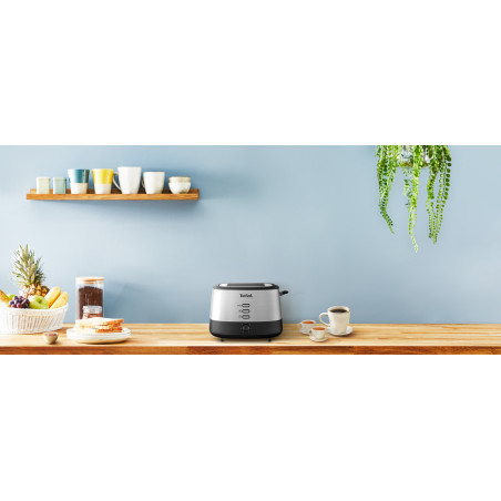 Tefal New Equinox TT520D 2 part(s) Noir, Acier inoxydable