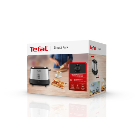 Tefal New Equinox TT520D 2 part(s) Noir, Acier inoxydable