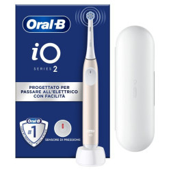 Oral-B iO2 Volwassene Vibrerende tandenborstel Roze, Wit