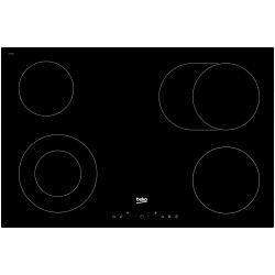 Beko HIC84401 kookplaat Zwart Ingebouwd 80 cm Keramisch 4 zone(s)