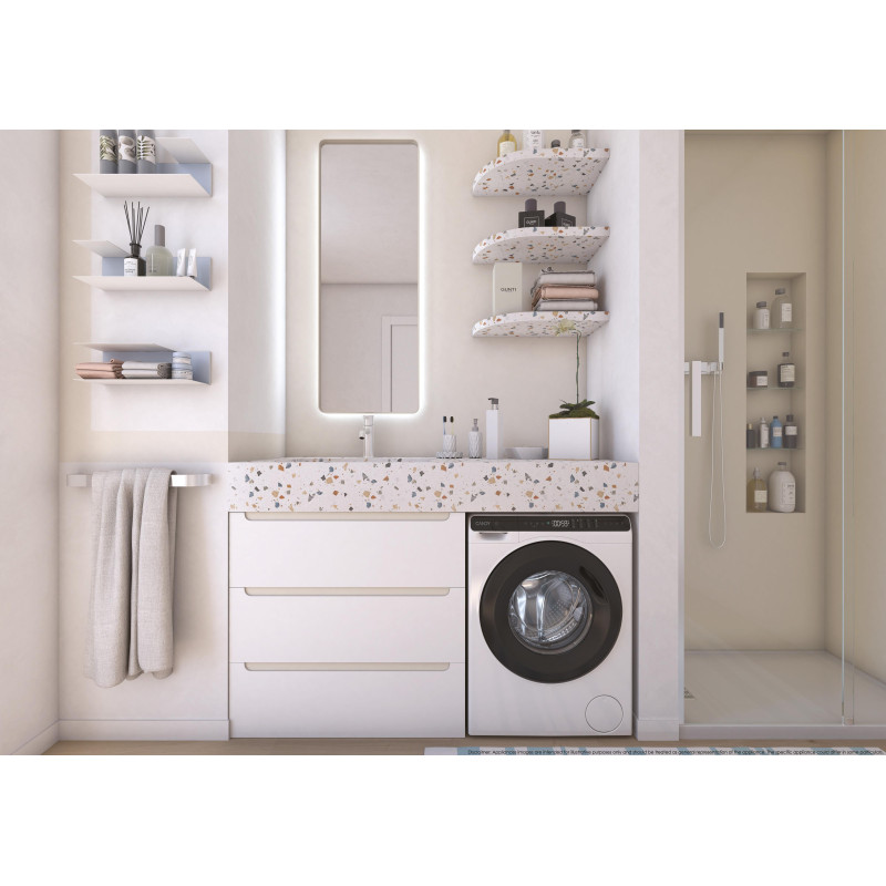 Candy CW50-BP12307U1-S machine à laver Charge avant 5 kg 1200 tr/min Blanc