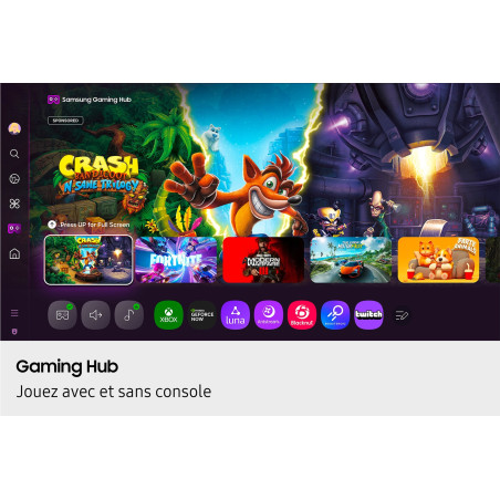 Samsung TV Crystal UHD 75" U8005F 2025, 4K, Smart TV