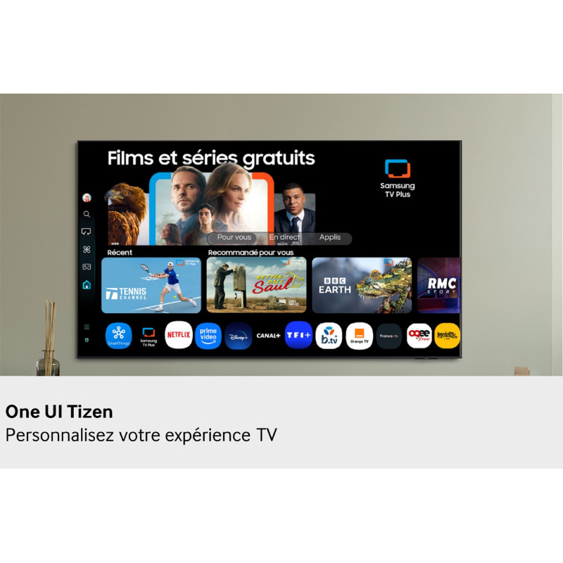 Samsung TV Crystal UHD 75" U8005F 2025, 4K, Smart TV