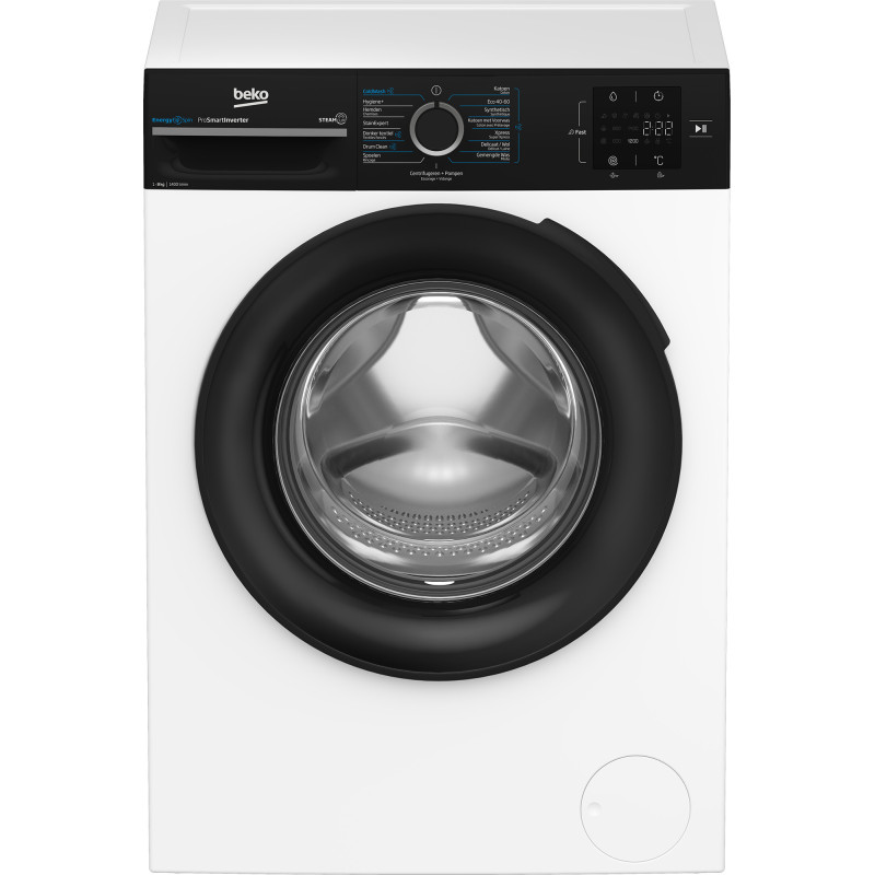Beko b300 BM3WFT3841B machine à laver Charge avant 8 kg 1351 tr/min Blanc
