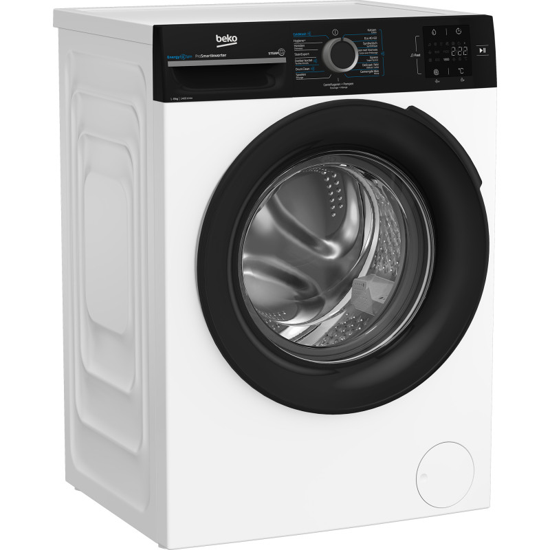 Beko b300 BM3WFT3841B machine à laver Charge avant 8 kg 1351 tr/min Blanc