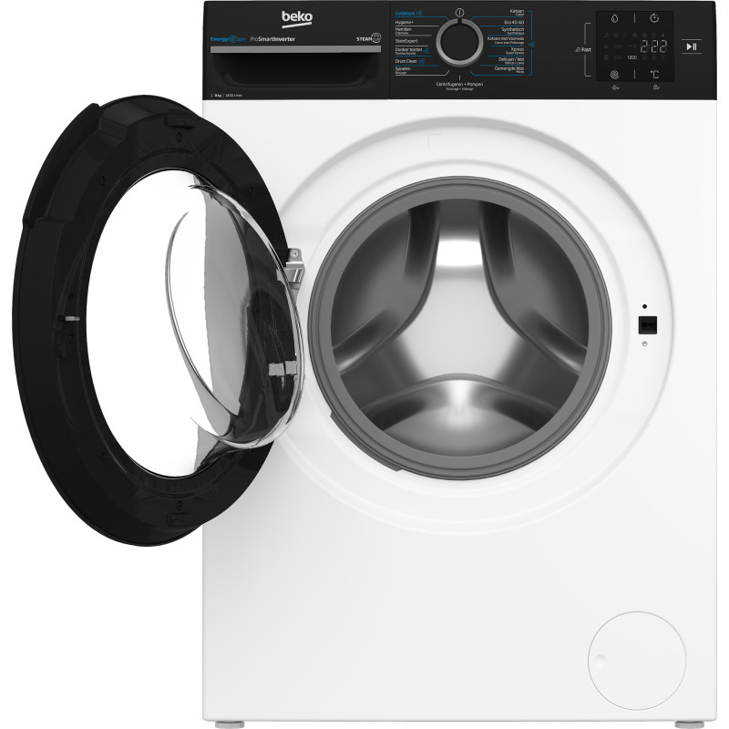 Beko b300 BM3WFT3841B machine à laver Charge avant 8 kg 1351 tr/min Blanc