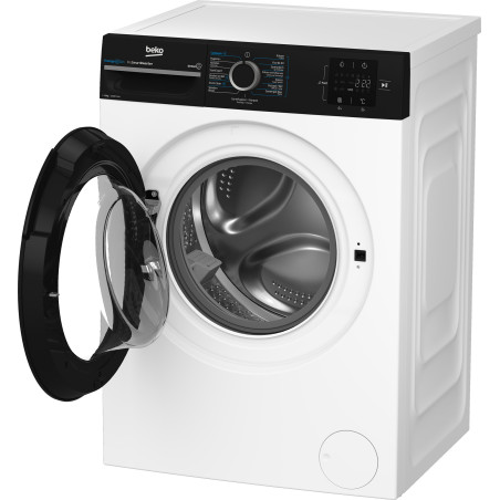 Beko b300 BM3WFT3841B machine à laver Charge avant 8 kg 1351 tr/min Blanc