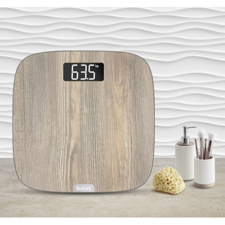 Tefal Origin PP1600 Ovale Bois Pèse-personne électronique