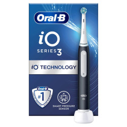 Oral-B iO 3 Matte Volwassene Vibrerende tandenborstel Zwart, Wit 2