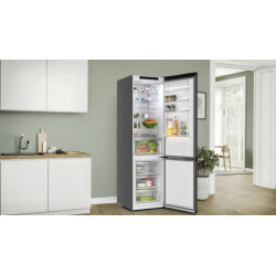 Bosch Serie 4 KGN39OCAF réfrigérateur-congélateur Pose libre 363 L Anthracite, Acier inoxydable 2