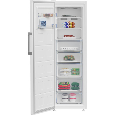 Beko B3RMFNE314W congélateur Congélateur vertical Pose libre 286 L Blanc