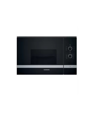 Siemens iQ300 BE520LMR0 micro-onde Intégré (placement) Micro-ondes grill 20 L 800 W Acier inoxydable