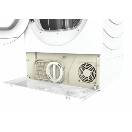 Hoover HLE H8A2DE-S sèche-linge Pose libre Charge avant 8 kg Blanc