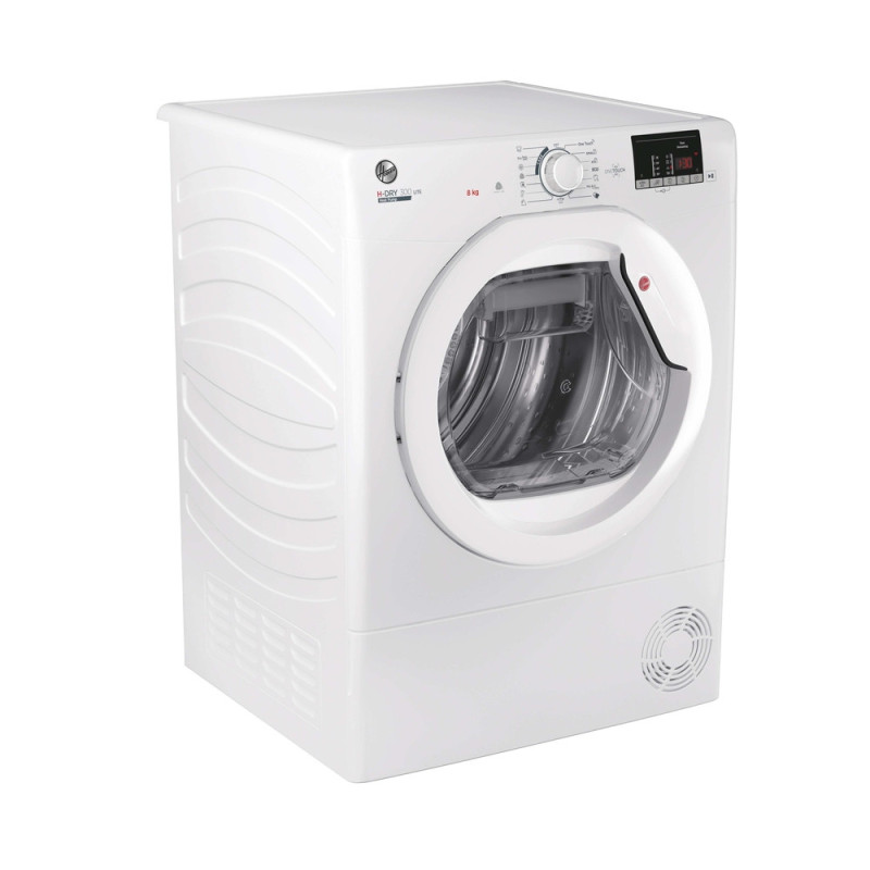 Hoover HLE H8A2DE-S sèche-linge Pose libre Charge avant 8 kg Blanc