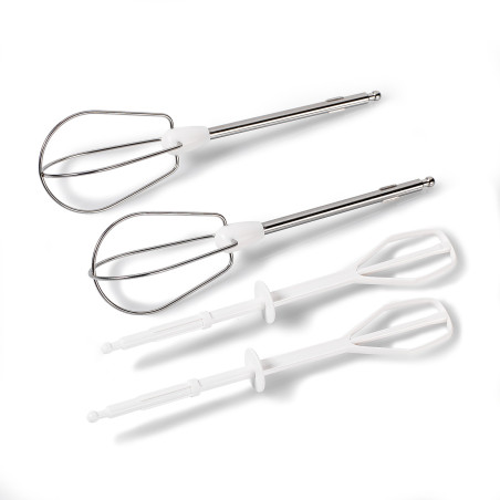 Moulinex ABM11A Handmixer 200 W Wit, Rood