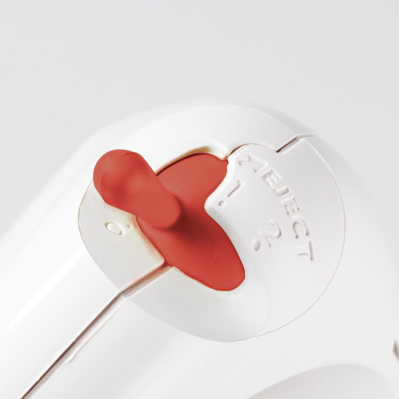 Moulinex ABM11A Handmixer 200 W Wit, Rood