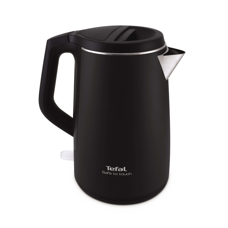 Tefal KO3718 bouilloire 1,5 L 2400 W Noir, Acier inoxydable