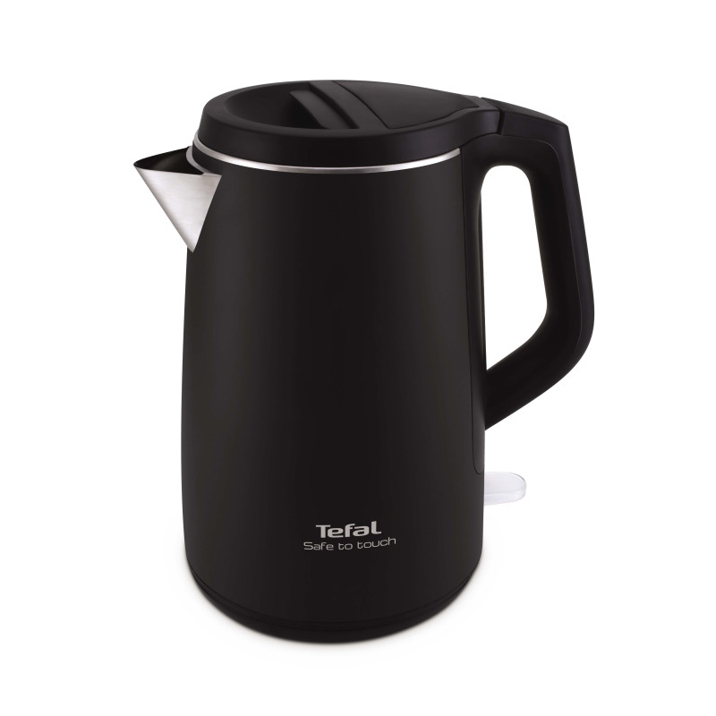 Tefal KO3718 bouilloire 1,5 L 2400 W Noir, Acier inoxydable