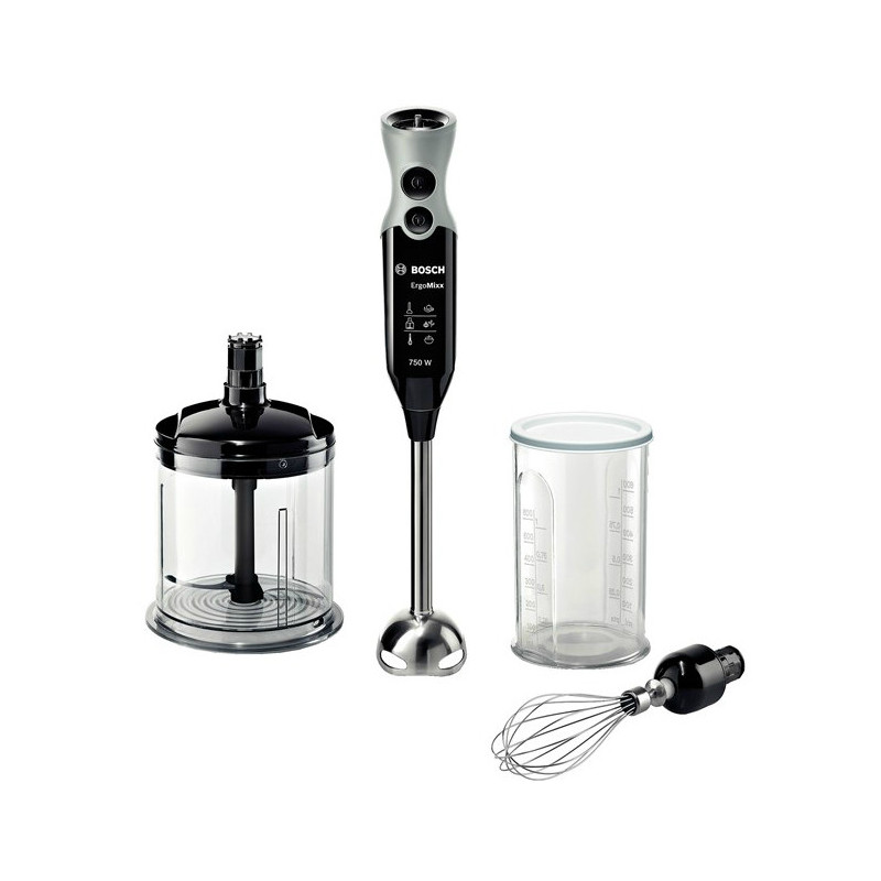 Bosch MSM67160 blender Staafmixer 750 W Zwart, Grijs