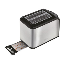 Tefal Express TT410D grille-pain 7 2 part(s) 850 W Noir, Acier inoxydable 2