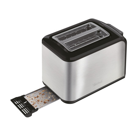 Tefal Express TT410D grille-pain 7 2 part(s) 850 W Noir, Acier inoxydable