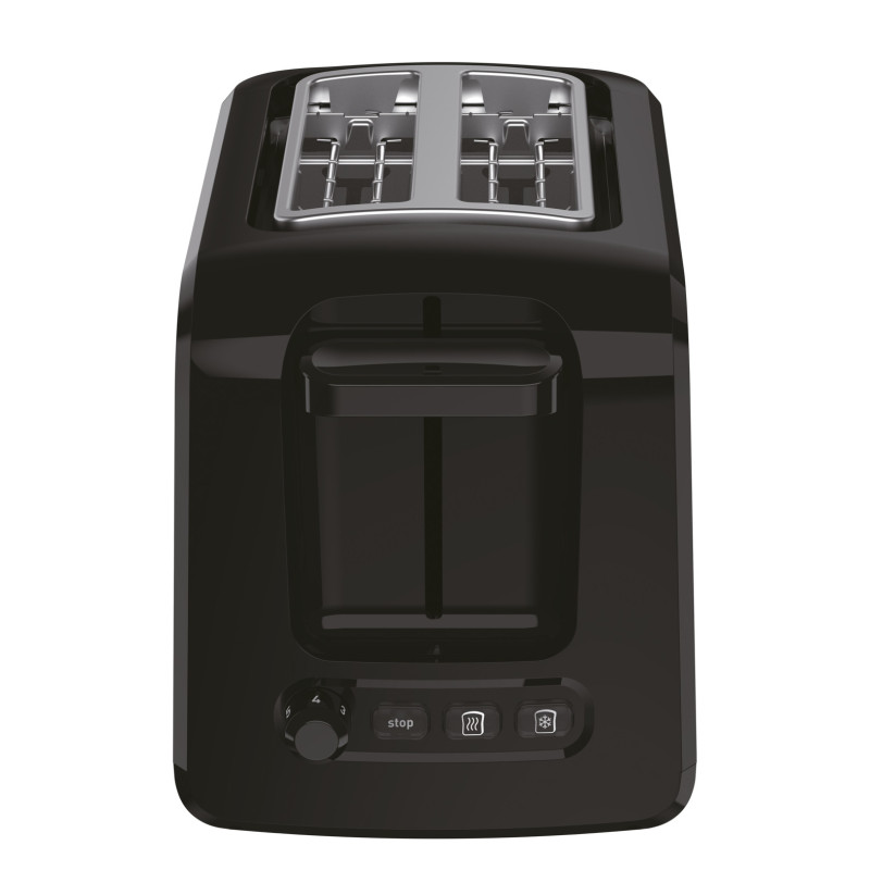 Tefal Express TT410D grille-pain 7 2 part(s) 850 W Noir, Acier inoxydable