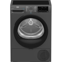 Beko BM3T3824A wasdroger Vrijstaand Voorlader 8 kg Antraciet