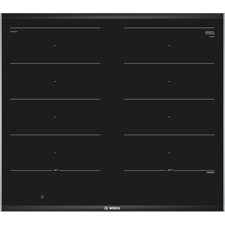 Bosch PXX675DC1E kookplaat Zwart, Roestvrijstaal Ingebouwd Inductiekookplaat zones 4 zone(s)