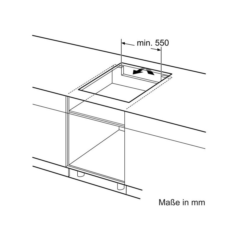 Bosch PXX675DC1E kookplaat Zwart, Roestvrijstaal Ingebouwd Inductiekookplaat zones 4 zone(s)