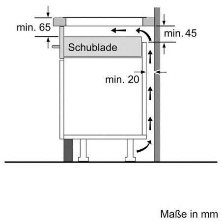 Bosch PXX675DC1E kookplaat Zwart, Roestvrijstaal Ingebouwd Inductiekookplaat zones 4 zone(s)