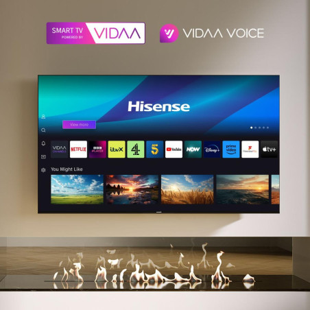Hisense 55U6NQ 139,7 cm (55") 4K Ultra HD Smart TV Wifi Gris 600 cd/m²