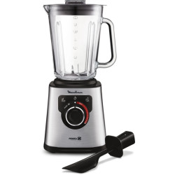 Moulinex LM871D 1,5 l Blender voor op aanrecht 1200 W Roestvrijstaal, Grijs