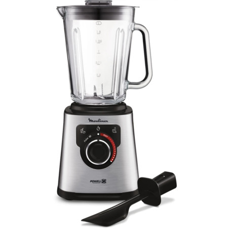 Moulinex LM871D 1,5 l Blender voor op aanrecht 1200 W Roestvrijstaal, Grijs