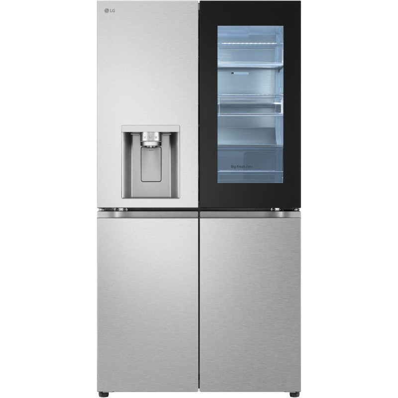 LG GMG960MBJE frigo américain Pose libre 638 L Argent