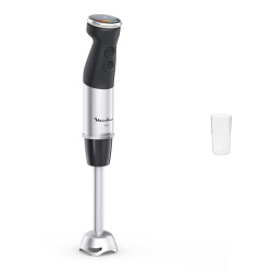 Moulinex DD6718 blender Staafmixer 1000 W Zwart, Roestvrijstaal