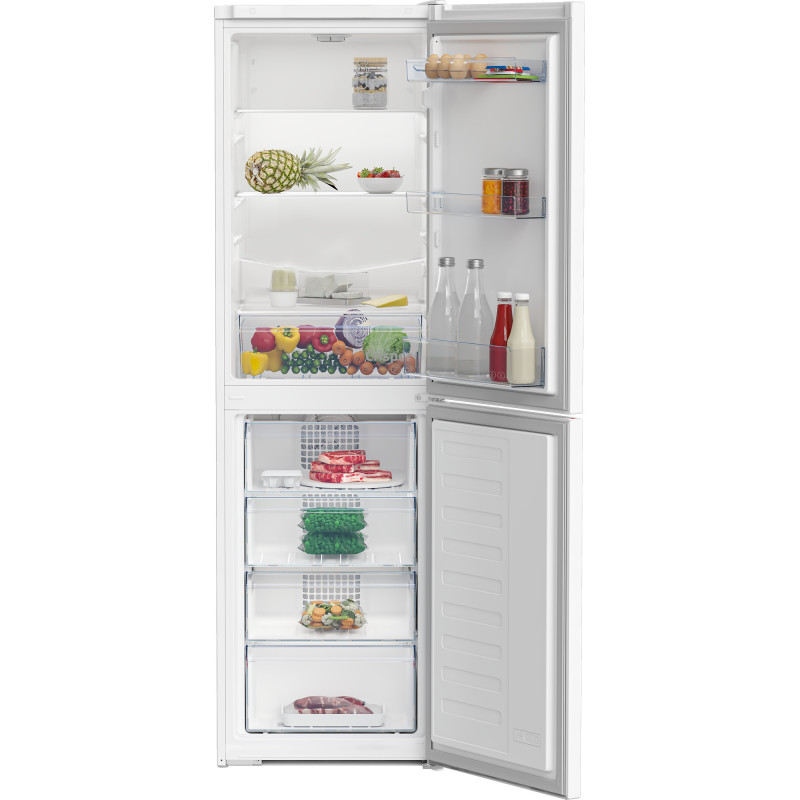 Beko RCHE300K40WN frigo combine Pose libre 300 L Blanc