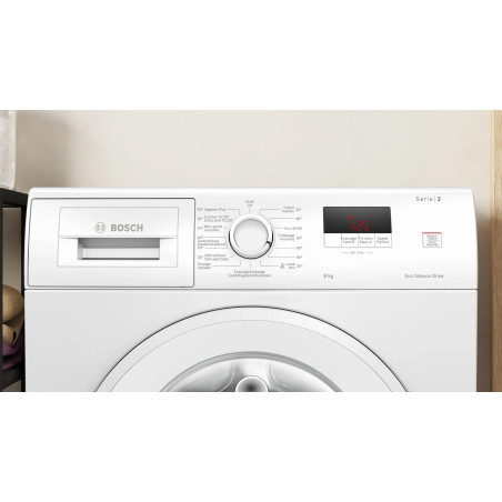 Bosch Serie 2 WGE03400FG wasmachine Voorbelading 8 kg 1400 RPM Wit