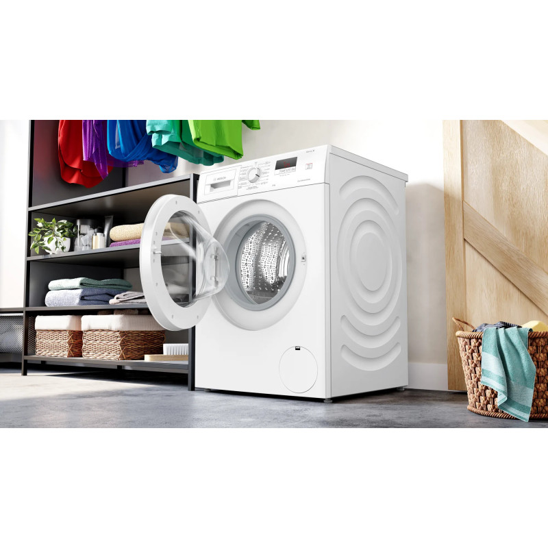 Bosch Serie 2 WGE03400FG machine à laver Charge avant 8 kg 1400 tr/min Blanc
