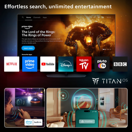Philips 55PUS8500/12 tv 139,7 cm (55") 4K Ultra HD Smart TV Wifi Zwart