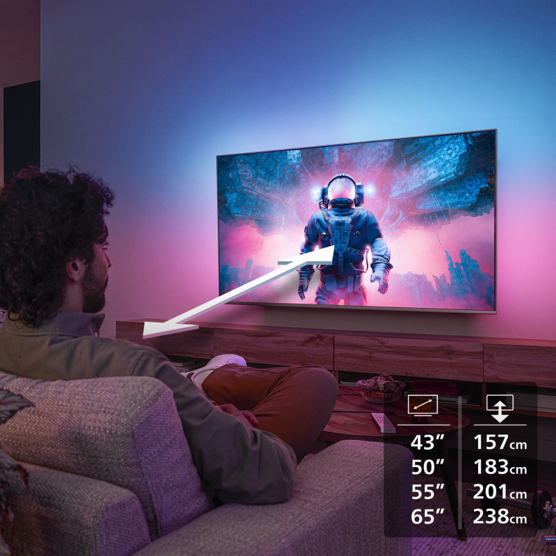 Philips 55PUS8500/12 tv 139,7 cm (55") 4K Ultra HD Smart TV Wifi Zwart