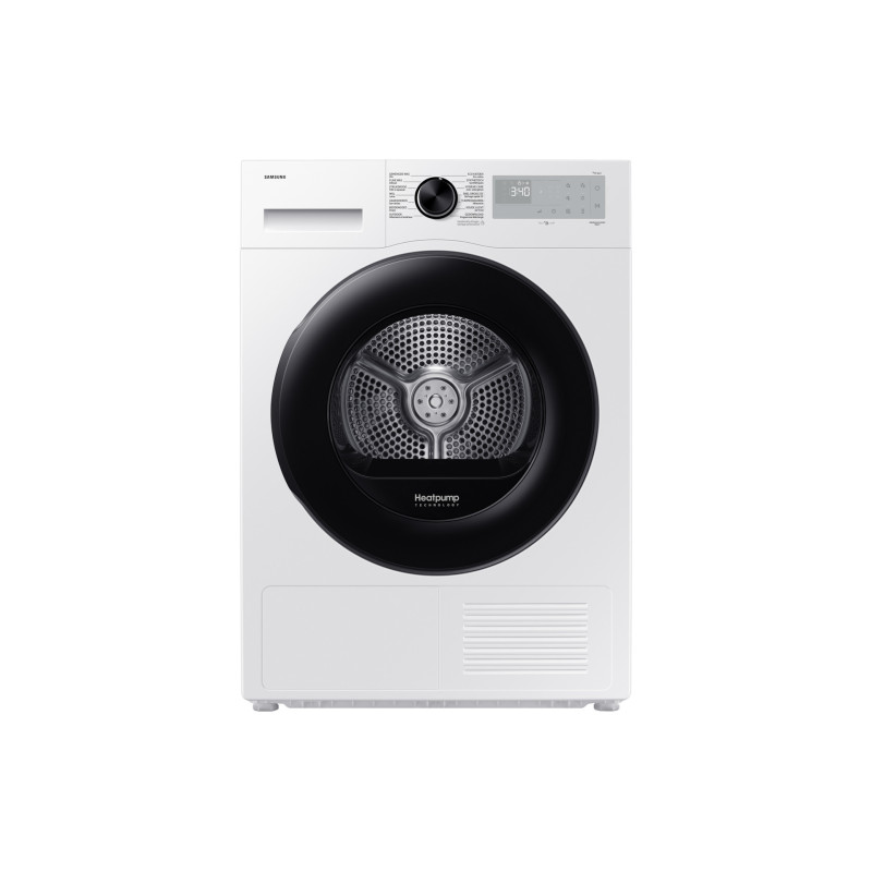 Samsung DV9UDG52A0AH sèche-linge Pose libre Charge avant 9 kg Blanc