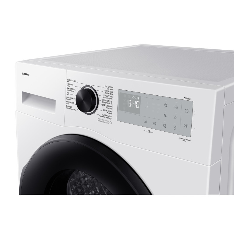 Samsung DV9UDG52A0AH sèche-linge Pose libre Charge avant 9 kg Blanc