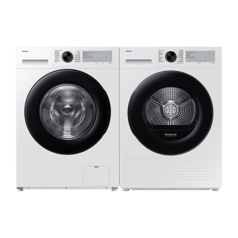 Samsung DV9UDG52A0AH sèche-linge Pose libre Charge avant 9 kg Blanc