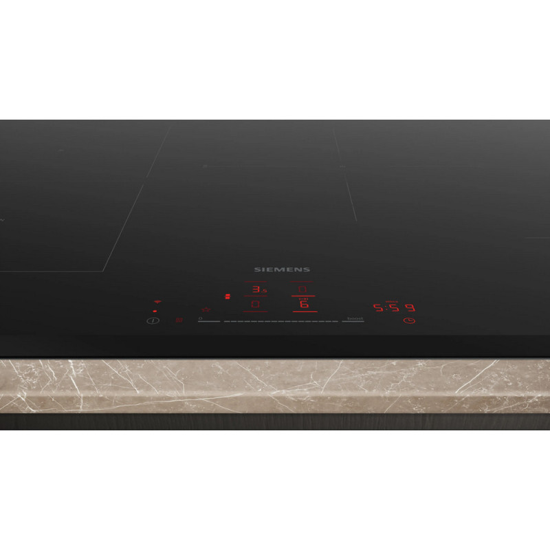 Siemens iQ500 ED851HSB1E kookplaat Zwart Ingebouwd 80 cm Inductiekookplaat zones 4 zone(s)