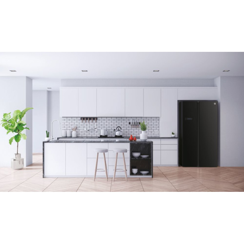 Hoover HHSBSO 6174B Vrijstaand 532 l Zwart