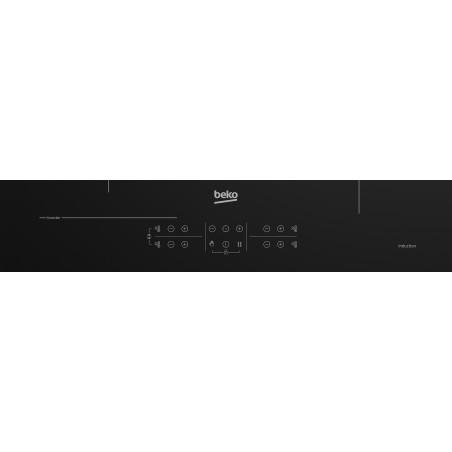 Beko HII64200SFMT Zwart Ingebouwd 59 cm Inductiekookplaat zones 4 zone(s)