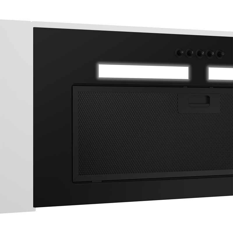 Beko HNU61425B hotte Intégré Noir 415 m³/h