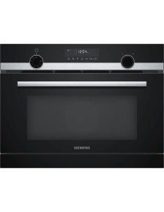 Siemens CO565AGS0 micro-onde Intégré (placement) Micro-ondes grill 36 L 1000 W Noir, Acier inoxydable