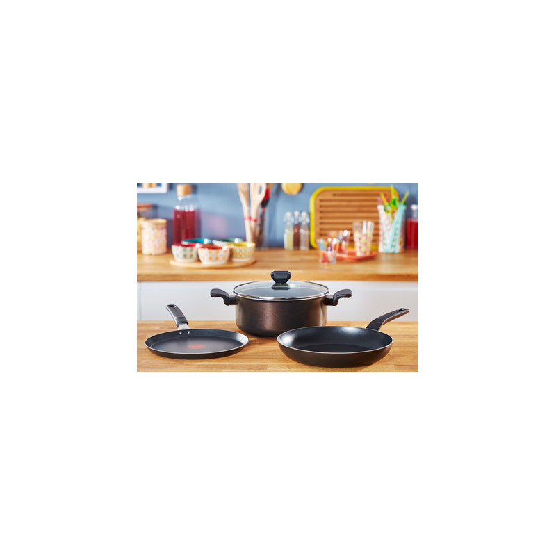 Tefal Easy Cook & Clean B5540602 poêle Poêle polyvalente Rond